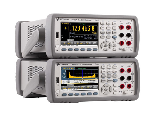 是德科技KEYSIGHT34460A、34461A、34465A台式万用表