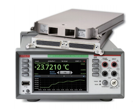 DAQ6510数据采集和记录万用表系统